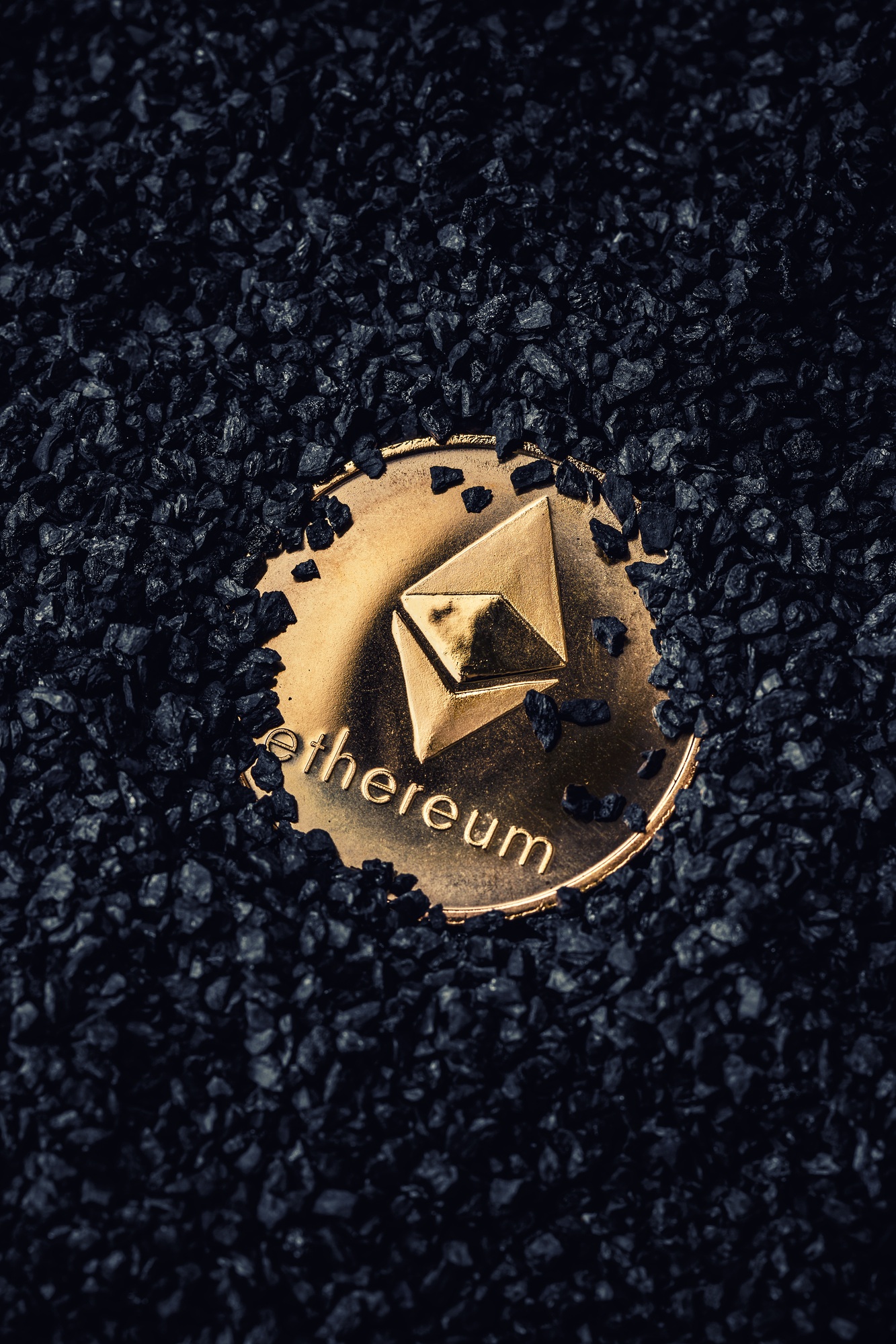 Ethereum gold coin